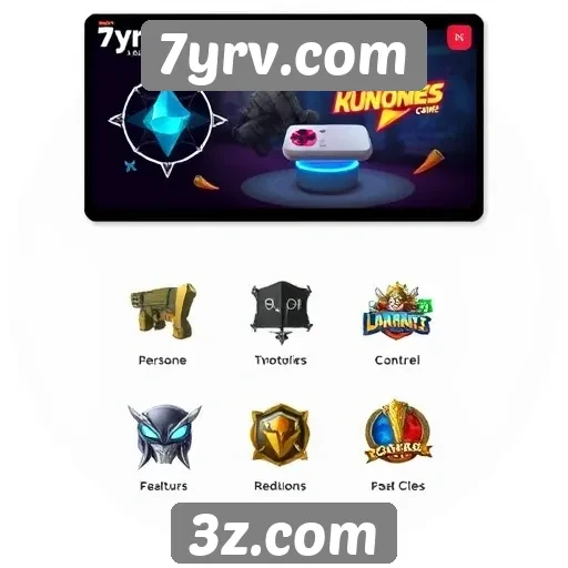 Recursos de personalização em jogos do site 7yrv.com