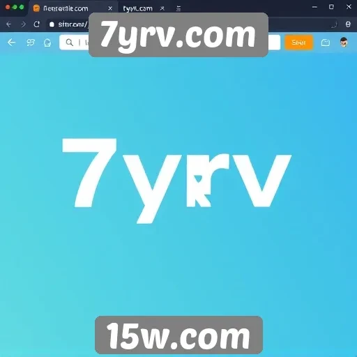 Interface do usuário no site 7yrv.com